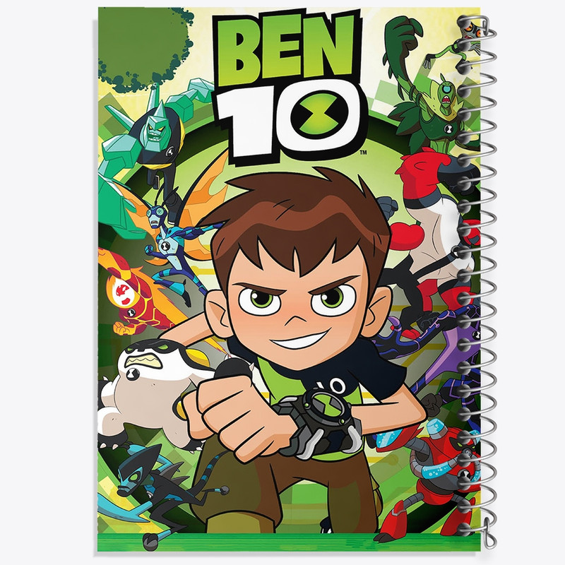 دفتر طراحی 50 برگ خندالو طرح بن تن Ben 10  کد 3362