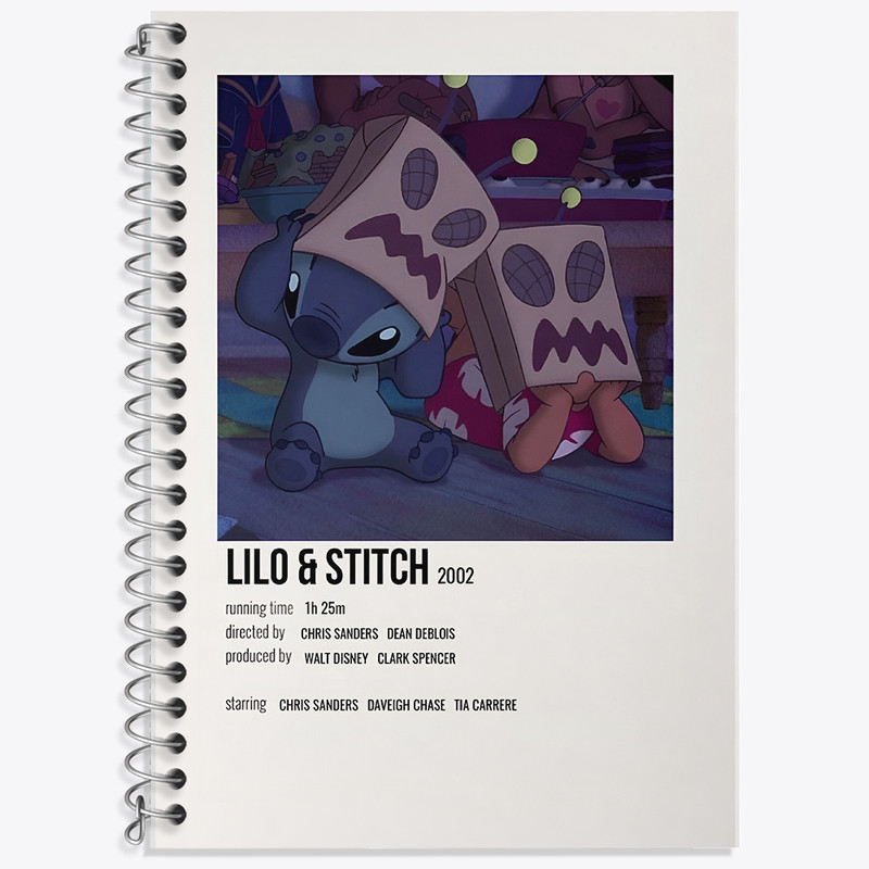 دفتر نت موسیقی 50 برگ خندالو طرح لیلو و استیچ (Lilo & Stitch) کد F13215