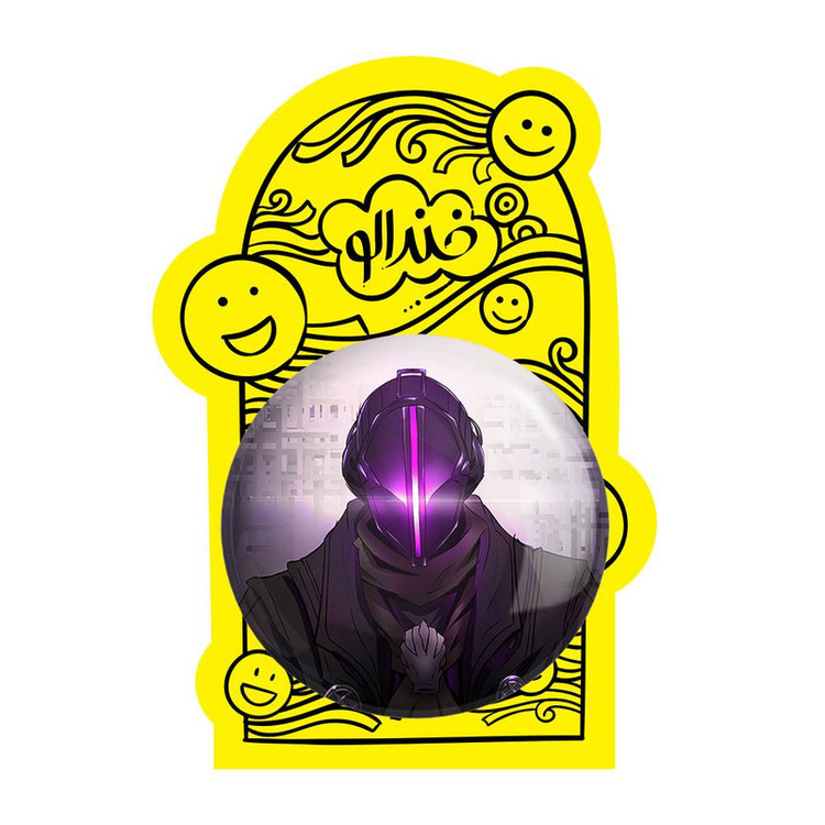 آینه جیبی خندالو مدل باندرودر انیمه ساخته شده پرتگاه Made in Abyss کد 22077