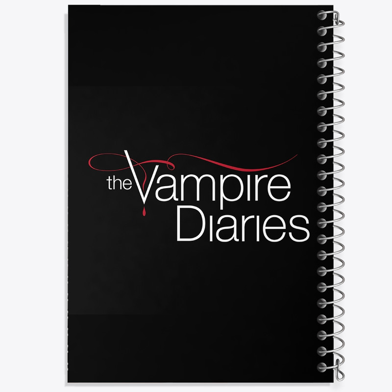 دفتر طراحی 50 برگ خندالو طرح خاطرات یک خون آشام The Vampire Diaries  کد 20245