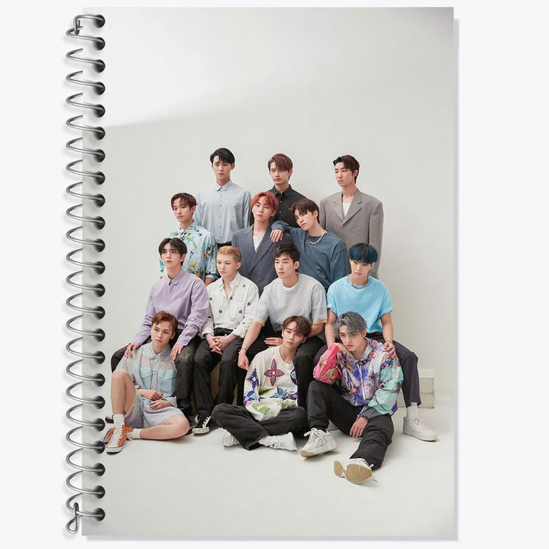 دفتر لغت 50 برگ خندالو مدل گروه سونتین Seventeen کد 21653