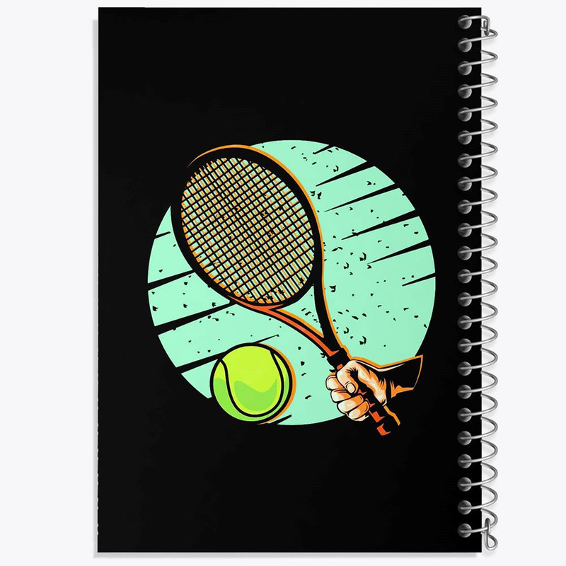 دفتر مشق 100 برگ خندالو طرح تنیس Tennis کد 26631