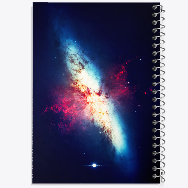 دفتر نقاشی 50 برگ خندالو طرح کهکشان (galaxy) کد F6708