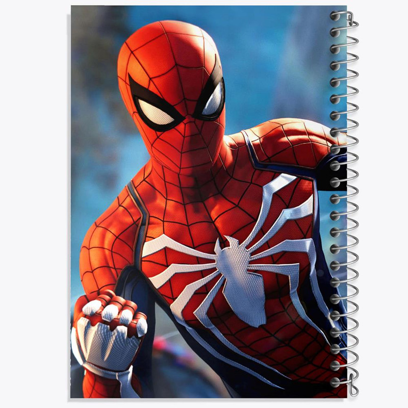 دفتر نت موسیقی 50 برگ خندالو مدل مرد عنکبوتی Spider Man کد 13160