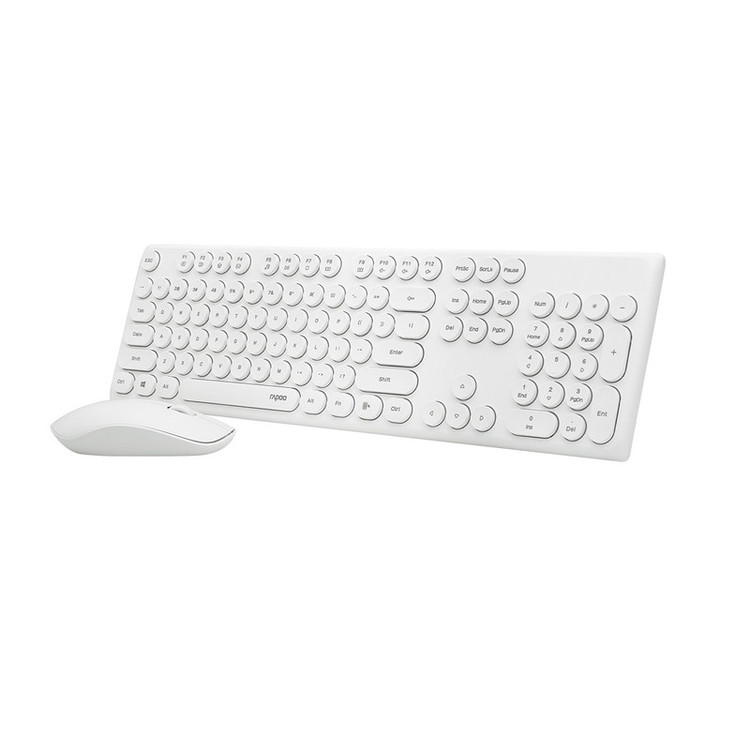 کیبورد و موس بی سیم رپو مدل X260، سوییچ ممبران، Full-Size