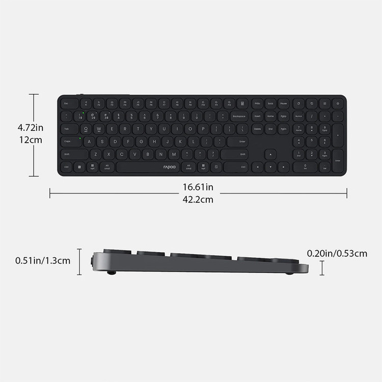 کیبورد رپو مدل E9550L Wireless
