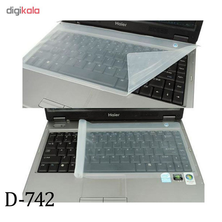 محافظ کیبورد دی-نت مدل D-742 مناسب برای لپ تاپ های 15 اینچ