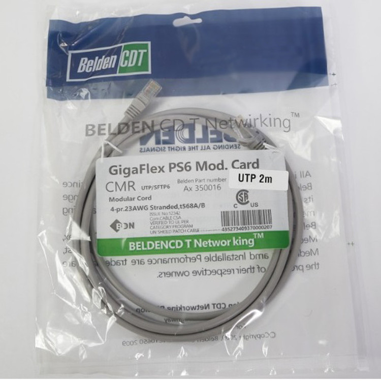 پچ کورد Cat6 بلدن مدل GigaFlex