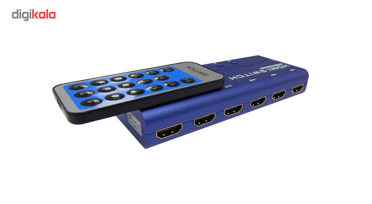 سوییچ 5 پورت HDMI کی نت پلاس مدل KPS715