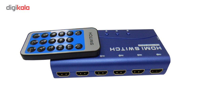 سوییچ 5 پورت HDMI کی نت پلاس مدل KPS715