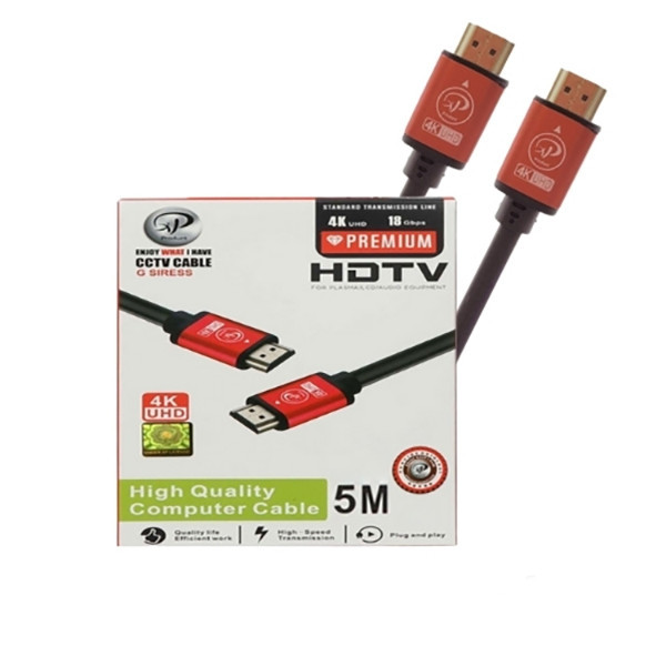 کابل HDMI ایکس پی-پروداکت مدل Premium طول 5 متر