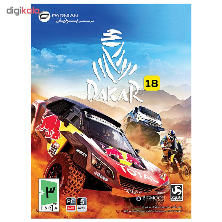بازی DAKAR 18 مخصوص PC نشر پرنیان
