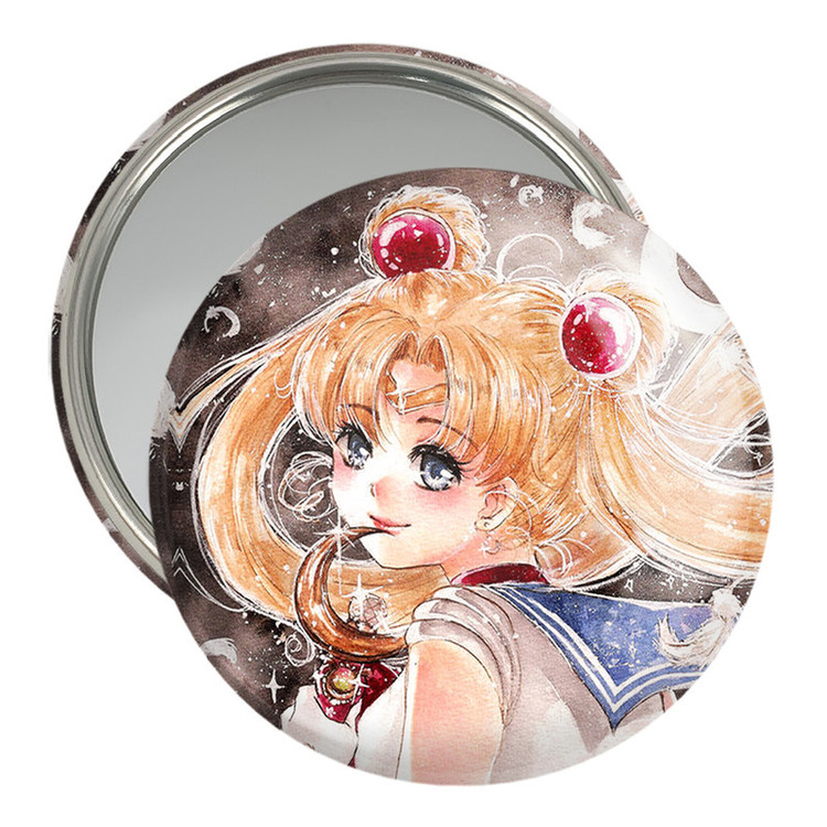 آینه جیبی خندالو مدل اوساگی تسوکینو انیمه سیلور مون Sailor Moon کد 17433