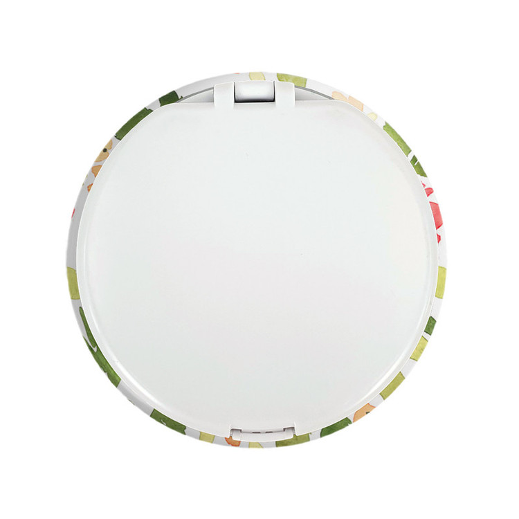 آینه جیبی خندالو طرح گل گلی مدل تاشو کد 2241