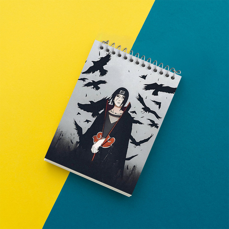دفتر یادداشت 50 برگ خندالو طرح انیمه ناروتو (Naruto) کد N3610