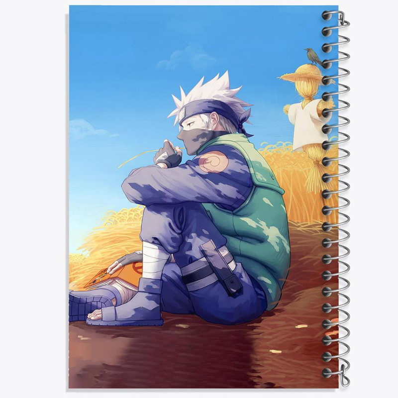 دفتر مشق 50 برگ خندالو مدل کاکاشی سنسه انیمه ناروتو Naruto  کد 11228