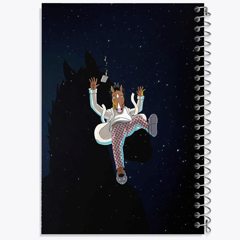 دفتر مشق 100 برگ خندالو طرح سریال بوجک هورسمن Bojack Horseman کد 1137
