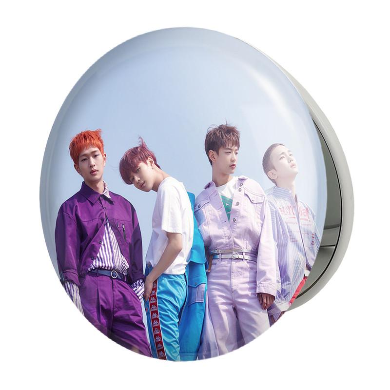 آینه جیبی خندالو طرح گروه شاینی Shinee مدل تاشو کد 12341