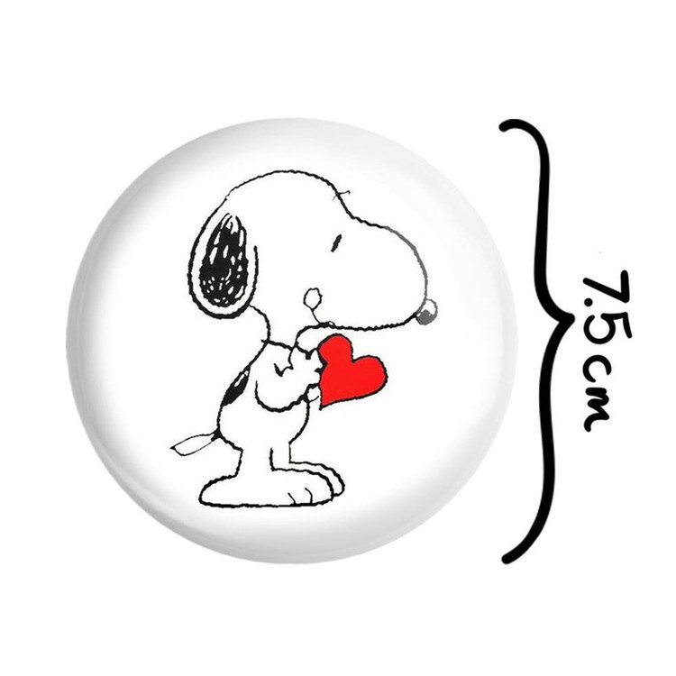 آینه جیبی خندالو مدل انیمیشن اسنوپی Snoopy کد 13884