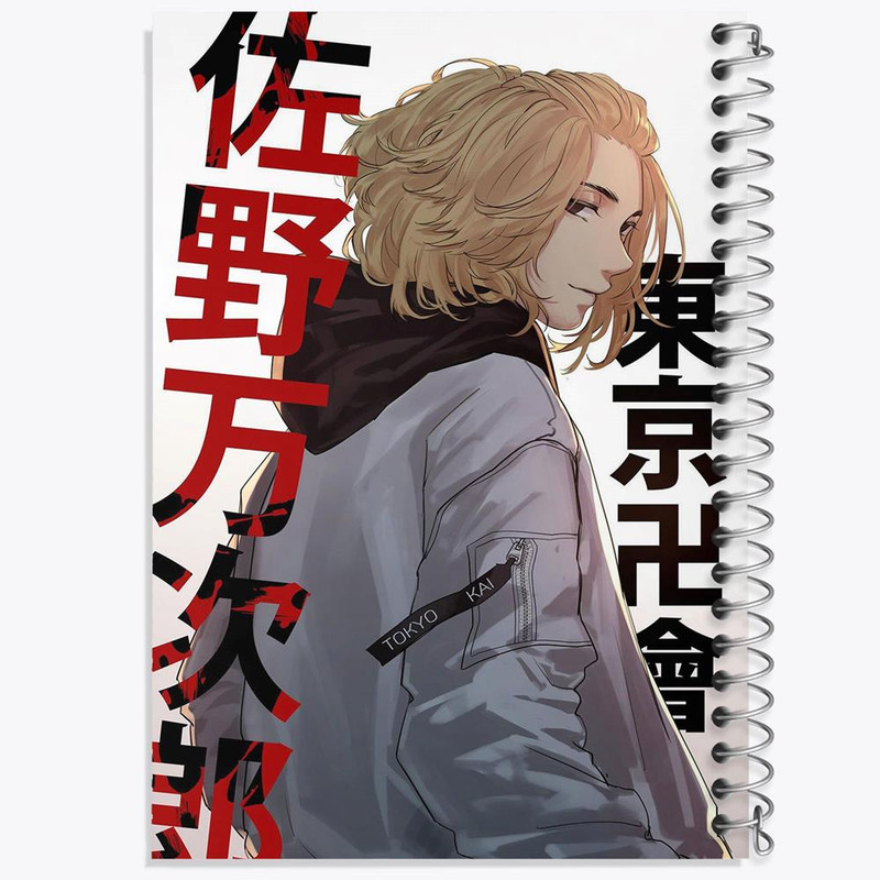 دفتر مشق 50 برگ خندالو مدل انیمه Tokyo Revengers  کد 10586