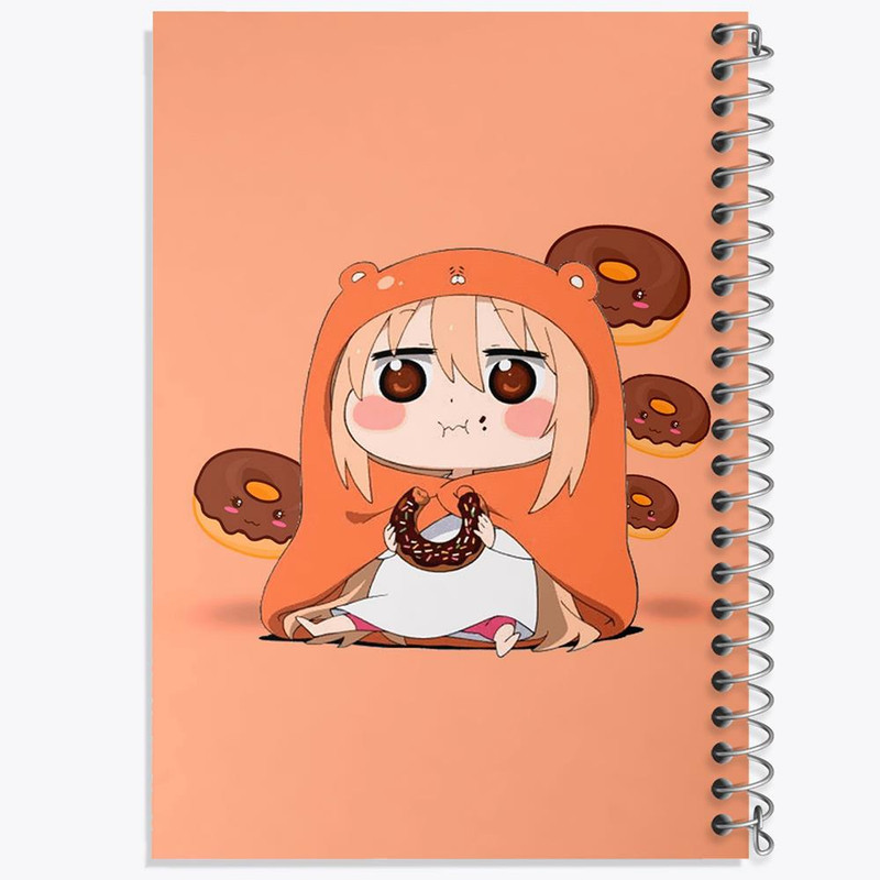دفتر مشق 50 برگ خندالو مدل دوما اومارو انیمه اوماروچان Umaru Chan کد 18506