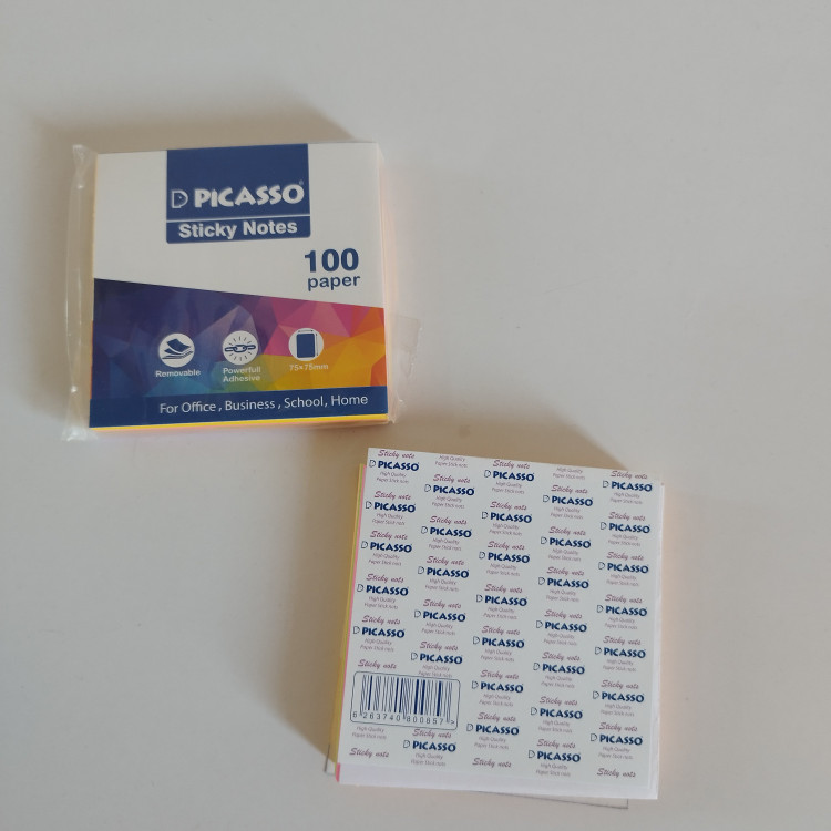پست ایت درجه یک 100 برگ پیکاسو 75در75