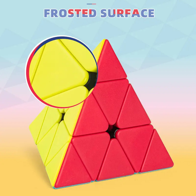 مکعب روبیک چی ای مدل هرم کای وای 33 QY Pyraminx Qiming S2