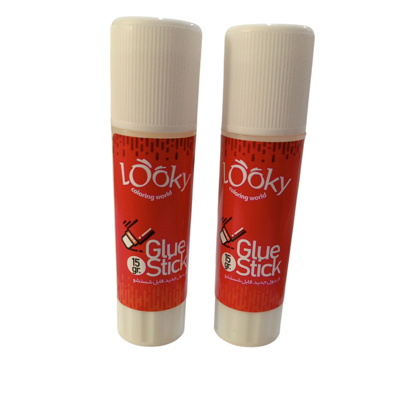 چسب ماتیکی لوکی مدل 15g.re کد 025 بسته 2 عددی