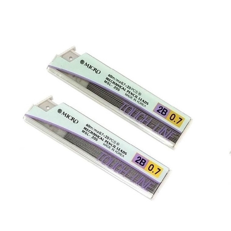 نوک مداد نوکی 0.7 میلیمتری میکرو مدل MSL-205 بسته 6 عددی