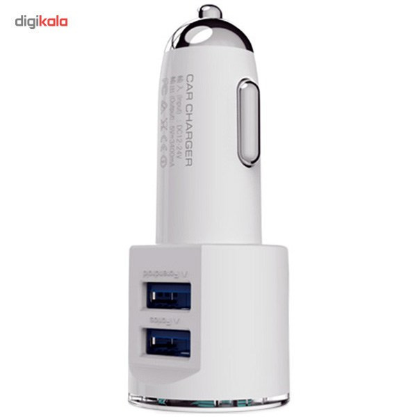 شارژر فندکی مدل DL-C29 همراه با کابل microUSB