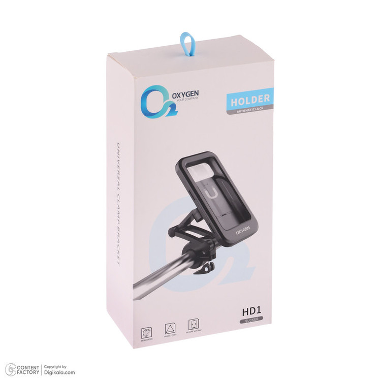 پایه نگهدارنده گوشی موبایل مخصوص دوچرخه اکسیژن مدل HD1