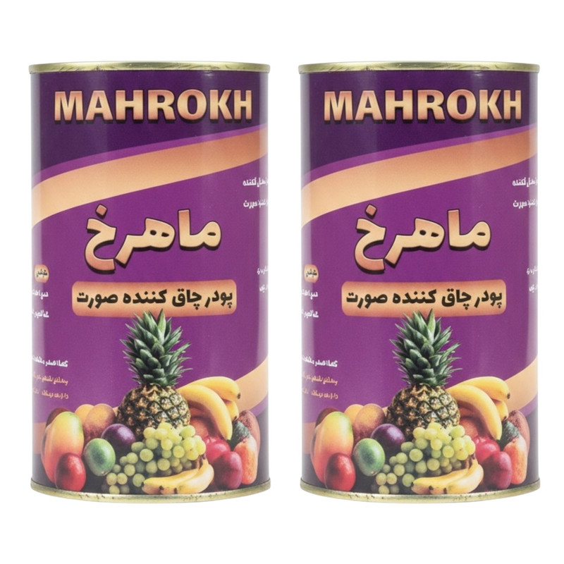 پودر چاق کننده صورت ماهرخ - 500 گرم بسته دو عددی