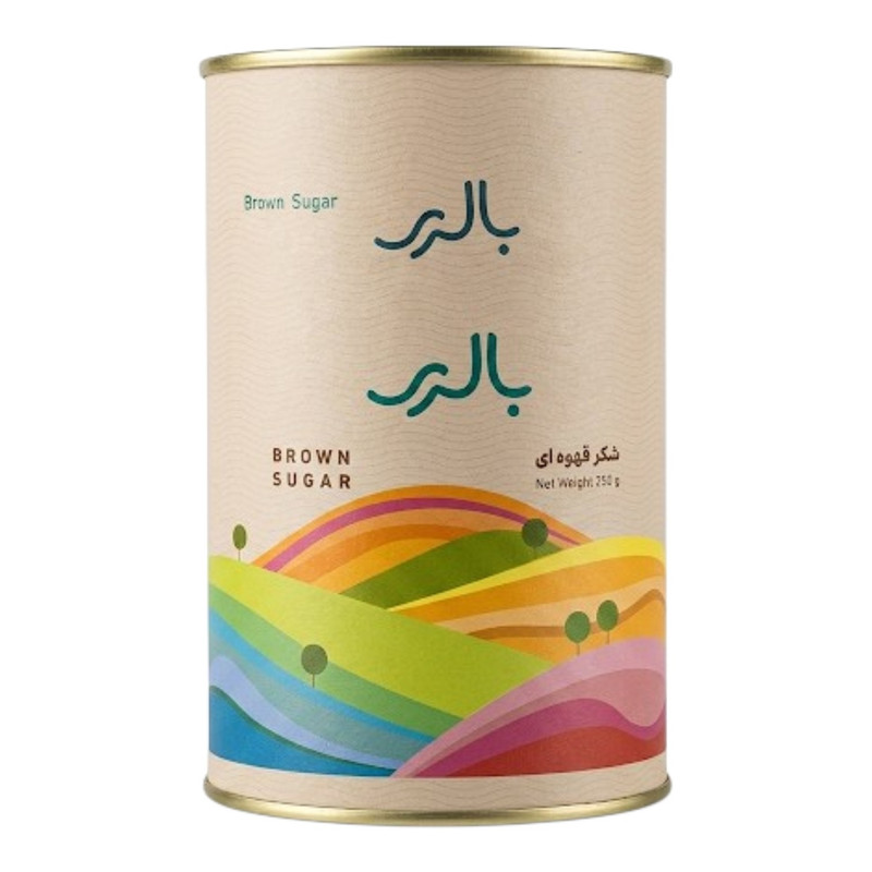 شکر قهوه‌ای بالری - 250 گرم