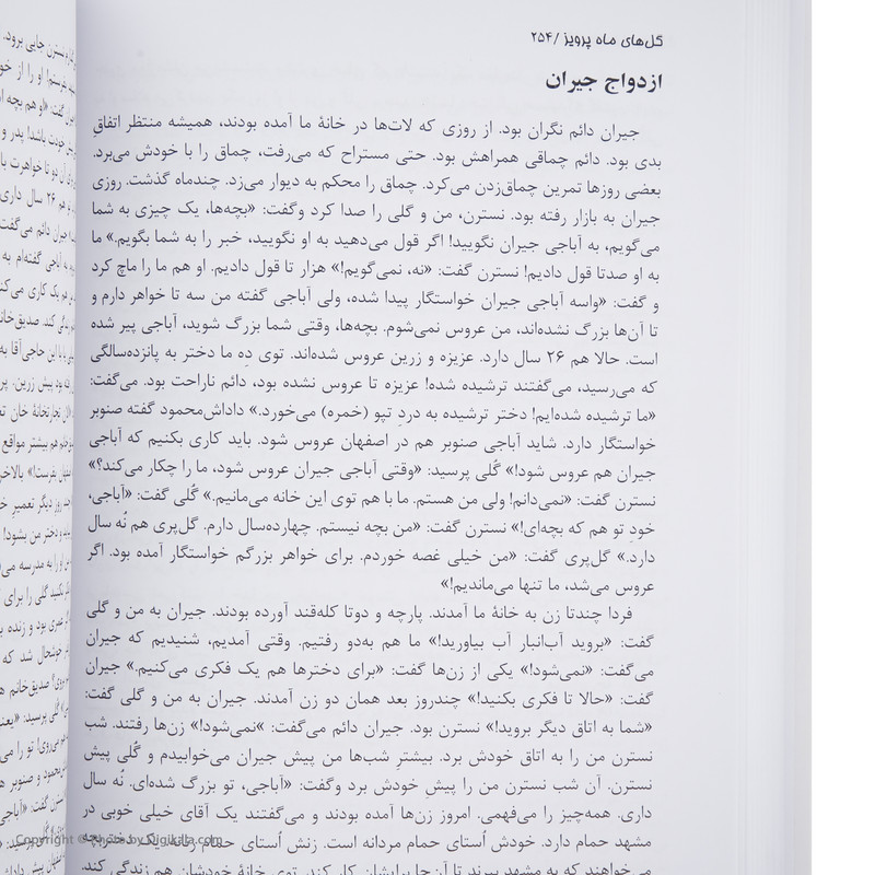 کتاب شازده حمام گلهای ماه پرویز اثر دکتر محمد حسین پاپلی یزدی انتشارات پاپلی
