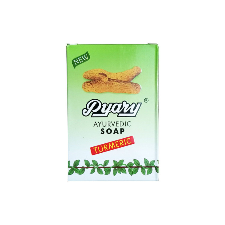 صابون شستشو پیاری مدل Ayurvedic سری زردچوبه وزن 75 گرم