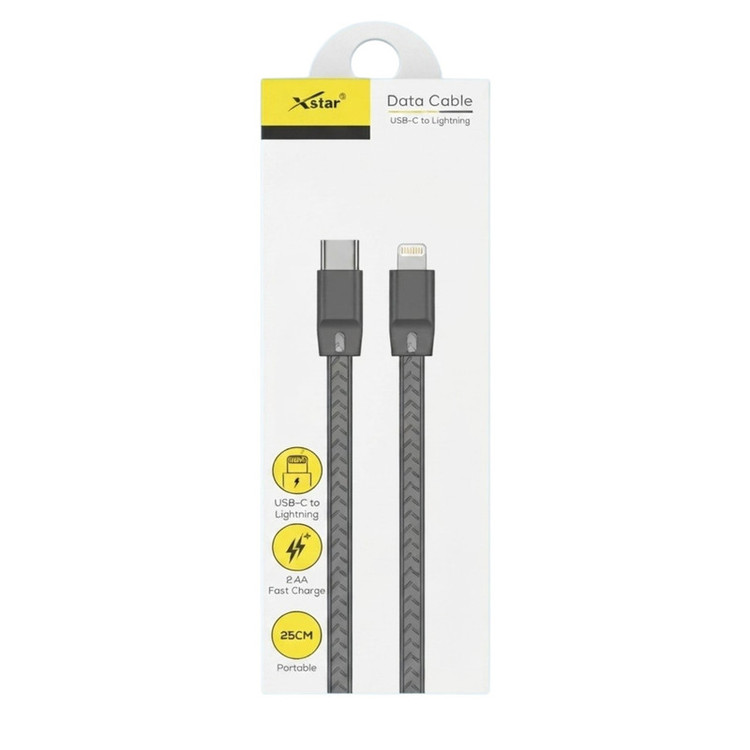 کابل تبدیل USB-C به لایتینگ ایکس استار مدل MJ-05 طول 0.25 متر