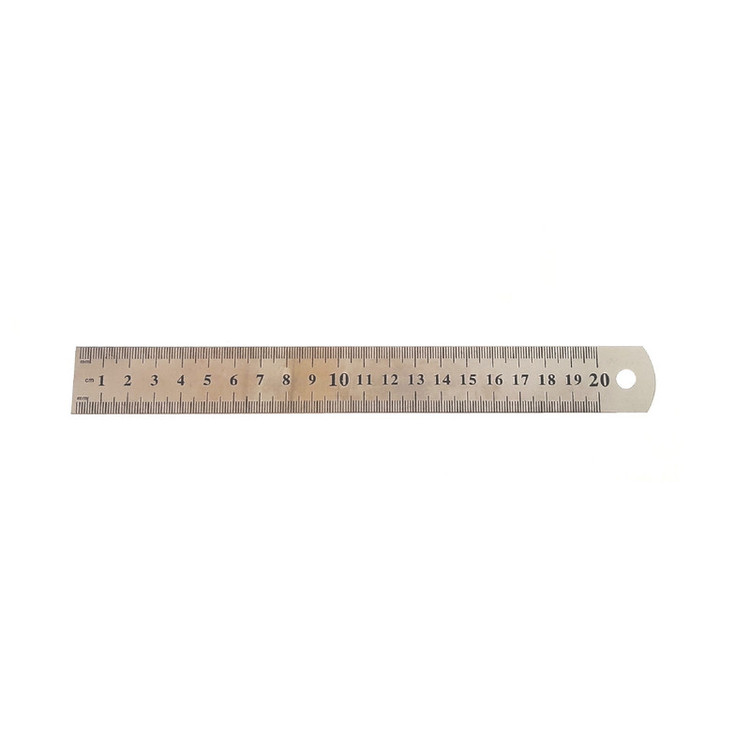 خط کش فلزی 20 سانتی متر کد 63