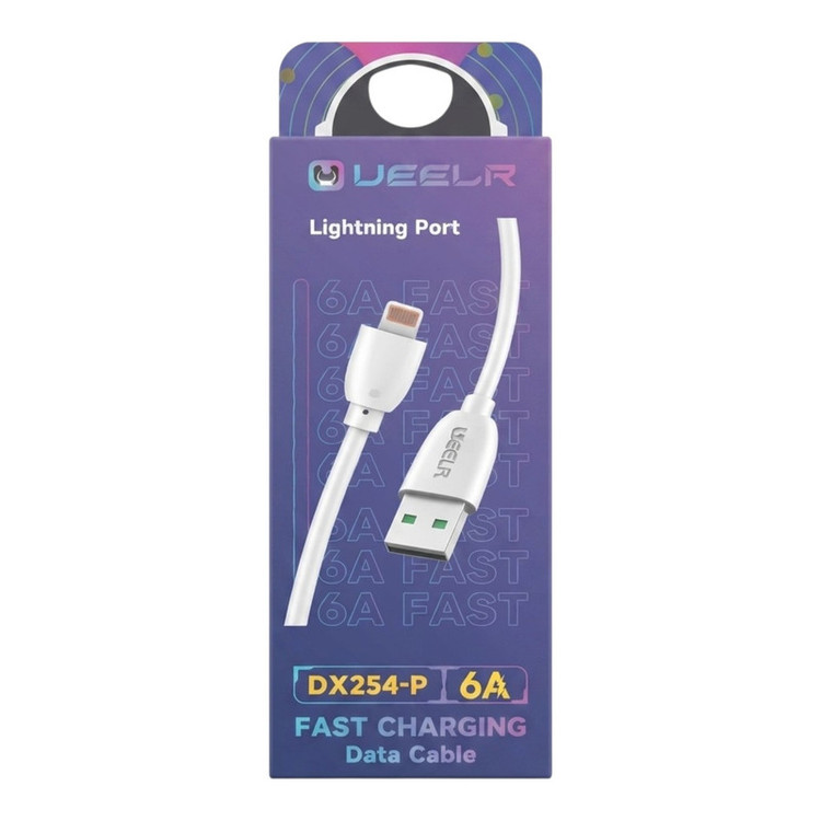 کابل تبدیل USB به لایتنینگ یویلر مدل UX254-P طول 1 متر