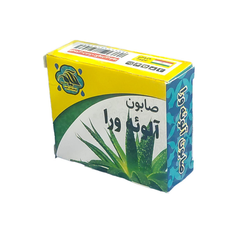 صابون شستشو گیاهستان حکیم مدل آلوئه ورا وزن 70 گرم بسته شش عددی