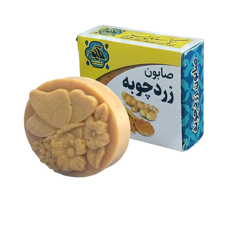 صابون شستشو گیاهستان حکیم مدل زردچوبه وزن 70 گرم بسته شش عددی