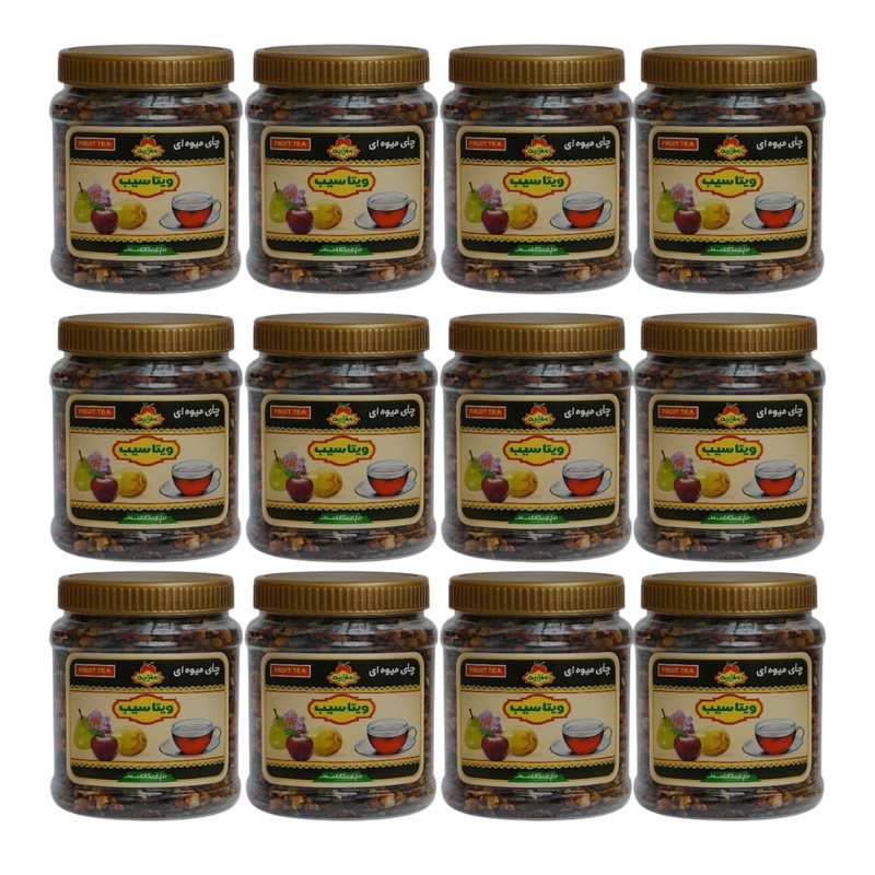 چای میوه ای ویتاسیب - 250 گرم بسته دوازده عددی