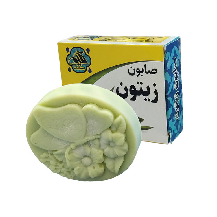 صابون شستشو گیاهستان حکیم مدل زیتون وزن 70 گرم بسته شش عددی