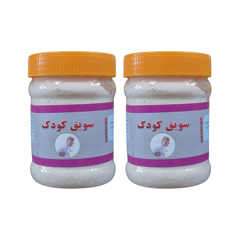 سویق کودک - ۲۵۰ گرم بسته دو عددی