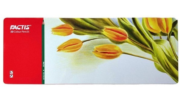 مداد رنگی 50 رنگ جعبه فلزی فکتیس کد: 7112650