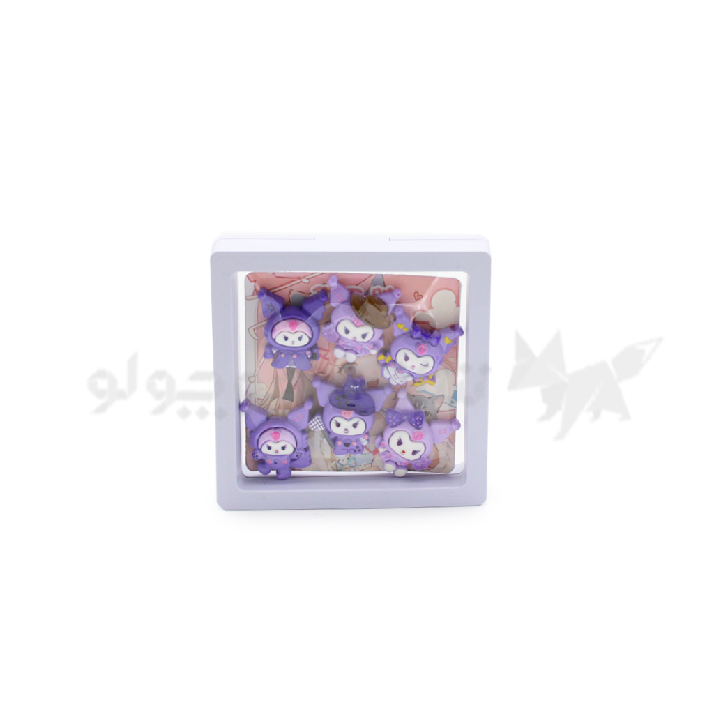 استیکر برجسته 6 عددی طرح کرومی کد: GP-2010
