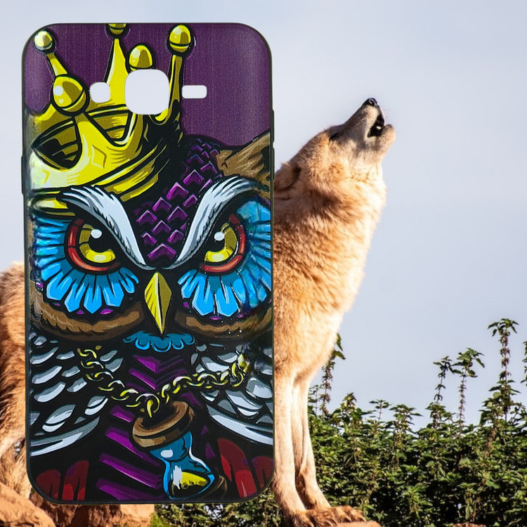 کاور طرح جغد کد 50074 مناسب برای گوشی موبایل سامسونگ Galaxy J7