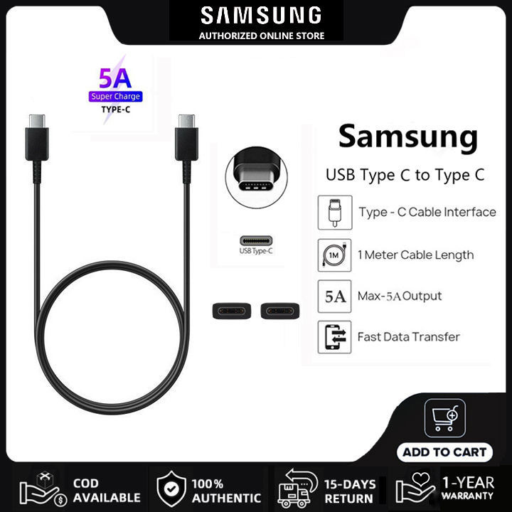 کابل USB-C مدل s23 Vietnam طول 1 متر