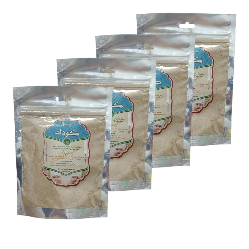 سویق کودک - 250 گرم مجموعه 4 عددی