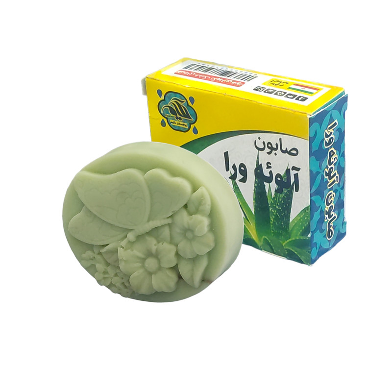 صابون شستشو گیاهستان حکیم مدل آلوئه ورا وزن 70 گرم بسته سه عددی