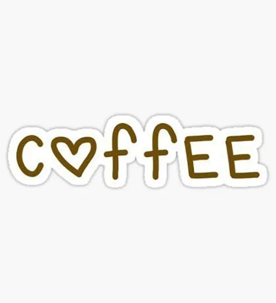 استیکر caffee